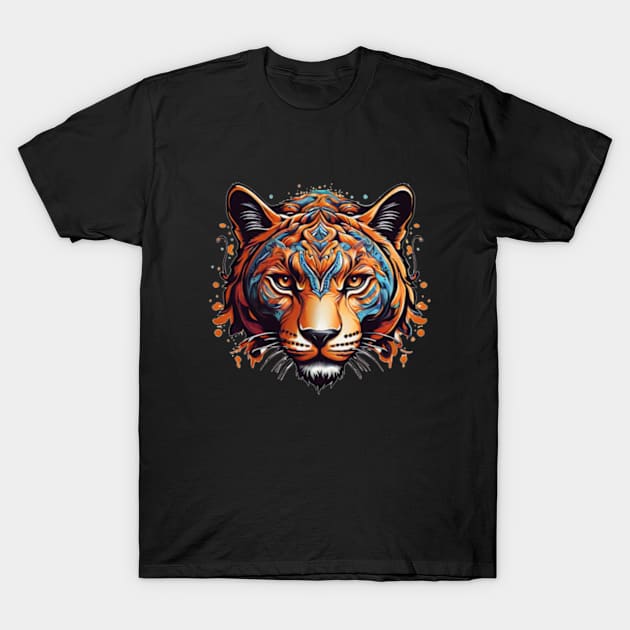 Panther Head T-Shirt by TeeCent